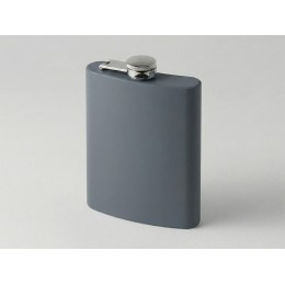 Фляжка 240 мл Remarque soft touch, 304 сталь, серый