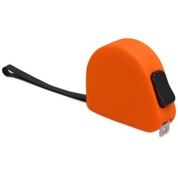 Рулетка 3м "Meter", софт-тач, оранжевый