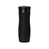 Вакуумная термокружка с кнопкой Streamline, Waterline, soft-touch, тубус, черный