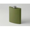 Фляжка 240 мл Remarque soft touch, 304 сталь, зеленый милитари