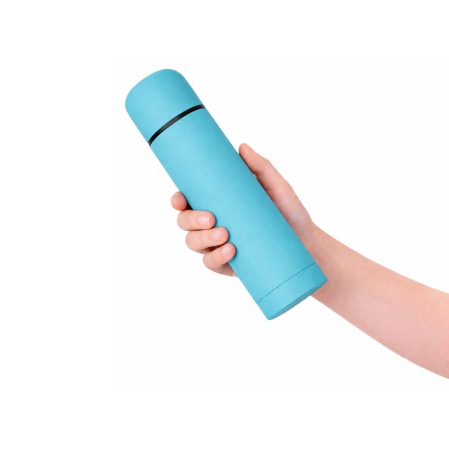 Термос «Ямал Soft Touch», 500мл, голубой