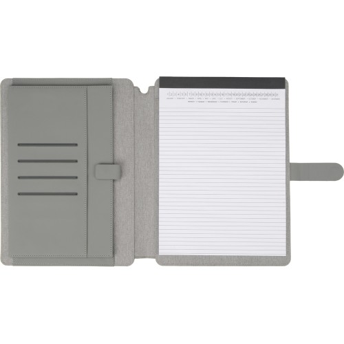 Папка для документов “Kadeo” с блокнотом, светло-серый