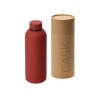 Вакуумная термобутылка "Cask" Waterline, soft touch, 500 мл, тубус, красный