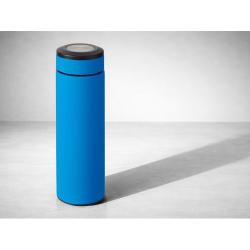 Термос «Confident» с покрытием soft-touch 420мл, голубой