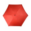Зонт складной "Frisco", механический, 5 сложений, в футляре, красный (P)