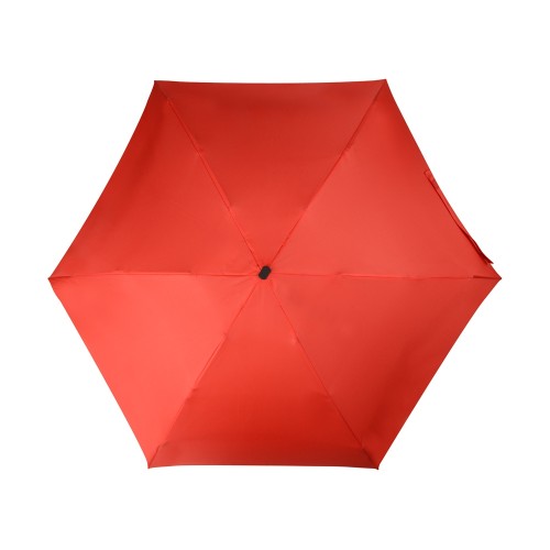 Зонт складной "Frisco", механический, 5 сложений, в футляре, красный (P)
