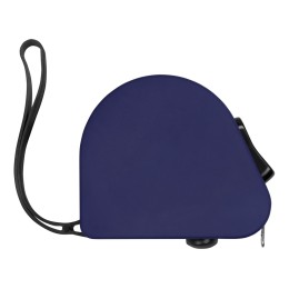 Рулетка 3м "Meter", софт-тач, темно-синий