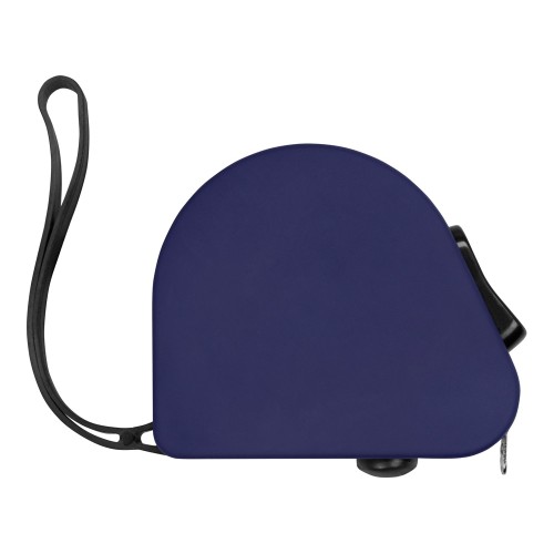 Рулетка 3м "Meter", софт-тач, темно-синий