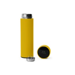 Термос FAMILY MARK LED, soft touch (Жёлтый)