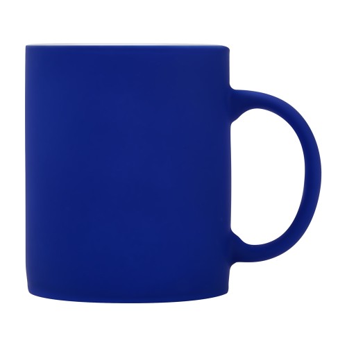 Кружка с покрытием soft-touch «Barrel of a Gum», синий