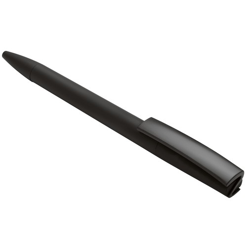 Ручка пластиковая soft-touch шариковая «Zorro», черный