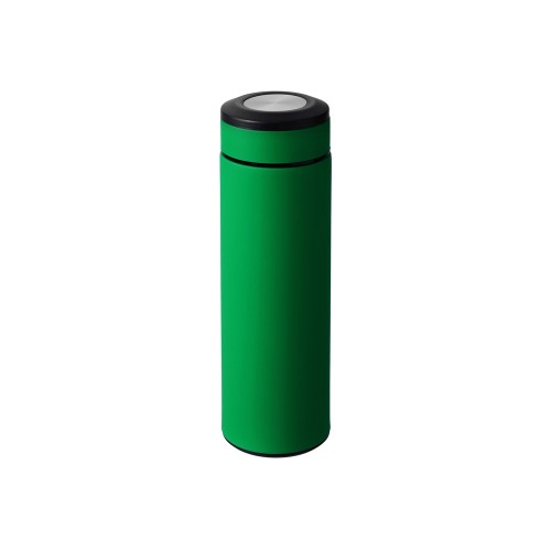 Термос «Confident» с покрытием soft-touch 420мл, зеленый