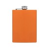 Фляжка 240 мл Remarque soft touch, 304 сталь, оранжевый