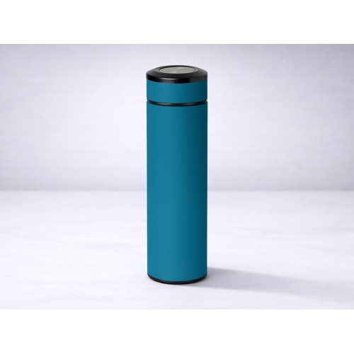 Термос «Confident» с покрытием soft-touch 420мл, индиго