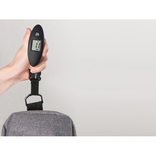 Багажные весы с покрытием soft touch «Gravity», черный