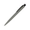 Ручка шариковая металлическая «LUMOS M» soft-touch, серый/черный