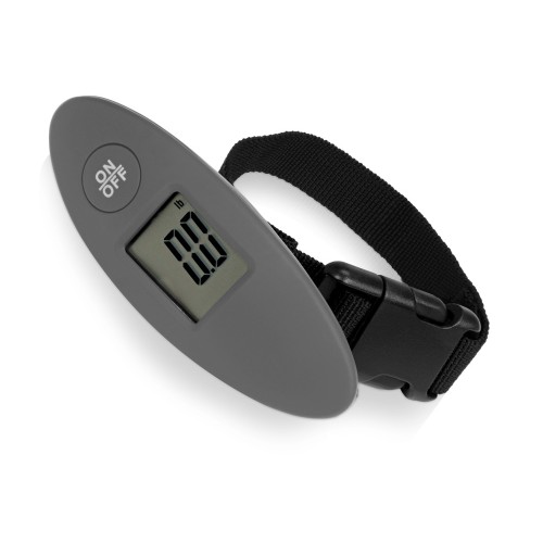 Багажные весы с покрытием soft touch «Gravity», серый