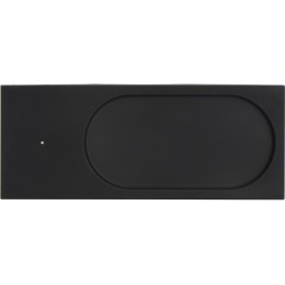 Беспроводное настольное зарядное устройство "Glide" с подсветкой, софт тач