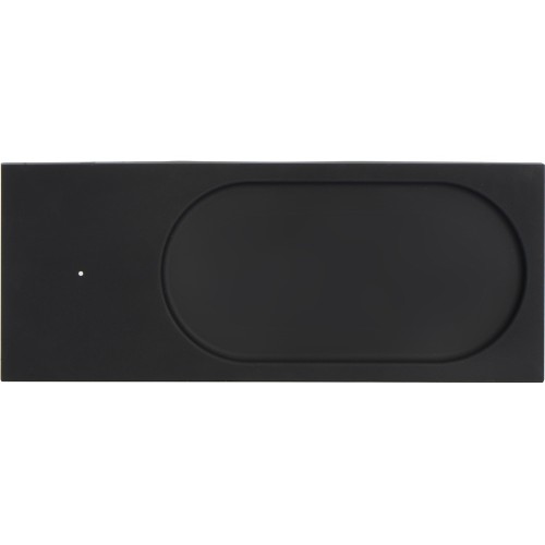 Беспроводное настольное зарядное устройство "Glide" с подсветкой, софт тач