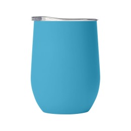 Термокружка Sense Gum, soft-touch, непротекаемая крышка, 370мл, голубой