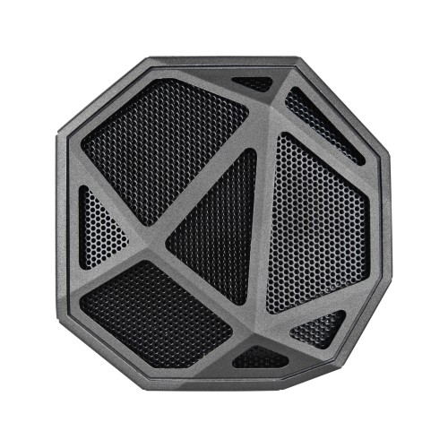 Портативная колонка «Geo», мокрый асфальт + белая подсветка