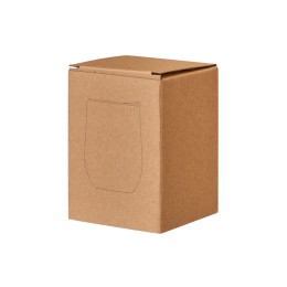 Термокружка Sense Gum, soft-touch, непротекаемая крышка, 370мл, крафтовая упаковка, бирюзовый 320C