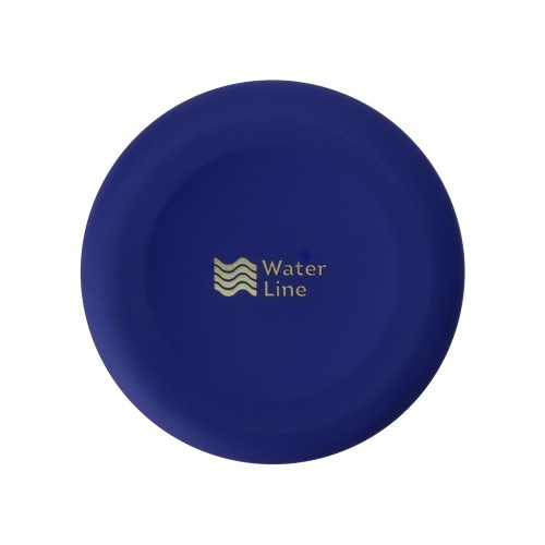 Вакуумная термобутылка "Cask" Waterline, soft touch, 500 мл, тубус, синий