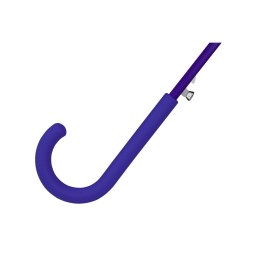 Зонт-трость "Color" полуавтомат, темно-синий (Р)