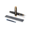 Ручка перьевая «Parker IM Core Black GT», черный/золотистый