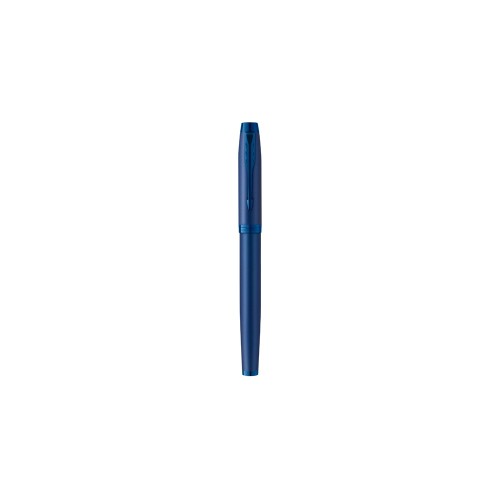 Перьевая ручка Parker IM Monochrome Blue, перо:F, цвет чернил: blue, в подарочной упаковке.
