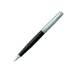 Перьевая ручка Parker Jotter, цвет ORIGINALS BLACK CT, цвет чернил синий/черный, толщина линии M, В БЛИСТЕРЕ