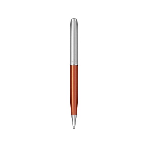 Шариковая ручка Parker Sonnet Essentials Orange SB Steel CT, цвет чернил black, перо: M, в подарочной упаковке.