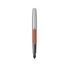 Перьевая ручка Parker Sonnet Essentials Orange SB Steel CT, перо: F, цвет чернил black, в подарочной упаковке.