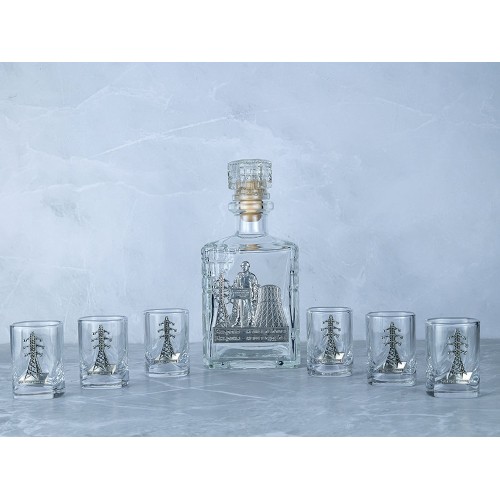 Набор со штофом ЭНЕРГЕТИКИ