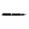 Перьевая ручка Parker IM Mat Black CT, перо: F, цвет чернил: blue, в подарочной упаковке.