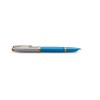 Перьевая ручка Parker 51 Premium Turquoise GT перо; M/F, чернила: Black,Blue, в подарочной упаковке.