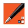 Перьевая ручка Parker Jotter, цвет ORIGINALS BLACK CT, цвет чернил синий/черный, толщина линии M, В БЛИСТЕРЕ