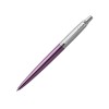 Шариковая ручка Parker "Jotter Victoria Violet Chrome CT", стержень:M, цвет чернил: blue в подарочной блистерной упаковке