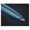 Перьевая ручка Parker 51 CORE TEAL BLUE CT, перо: F, цвет чернил: black, в подарочной упаковке.