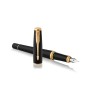 Ручка перьевая «Parker Urban Core Muted Black GT», ченый/золотистый