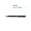 Ручка "Firenze" шариковая автоматическая софт-тач, синяя