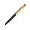 Шариковая ручка Parker 51 DELUXE BLACK GT, стержень: M, цвет чернил: black, в подарочной упаковке.