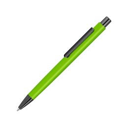 Металлическая шариковая ручка soft touch "Ellipse gum", светло-зеленый
