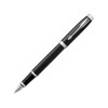 Перьевая ручка Parker IM Metal Black CT (глянцевый черный лак),  перо: F, цвет чернил: blue, в подарочной упаковке.