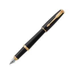 Ручка перьевая «Parker Urban Core Muted Black GT», ченый/золотистый
