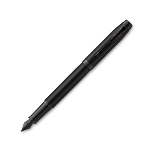 Перьевая ручка Parker "IM Achromatic Matte Black BT", черный