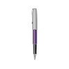 Ручка-роллер Parker Sonnet Essentials Violet SB Steel CT, цвет чернил black, перо: F, в подарочной упаковке.