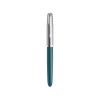 Перьевая ручка Parker 51 CORE TEAL BLUE CT, перо: F, цвет чернил: black, в подарочной упаковке.