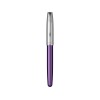 Ручка-роллер Parker Sonnet Essentials Violet SB Steel CT, цвет чернил black, перо: F, в подарочной упаковке.
