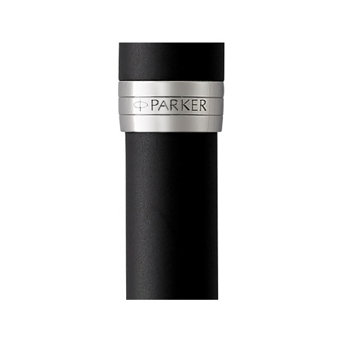 Ручка роллер Parker Sonnet  Matte Black CT, стержень: F, цвет чернил: black, в подарочной упаковке